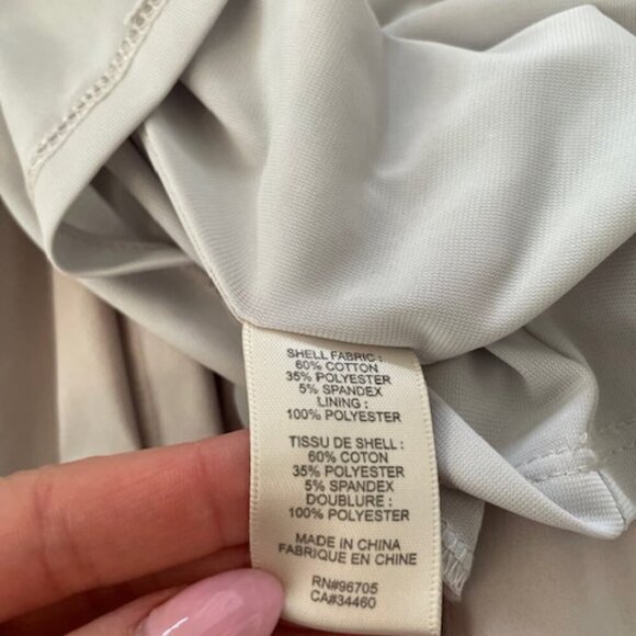 Rebecca Taylor Grey Fit and Flare Dress with Godets Size 2 - Picture 5 of 6